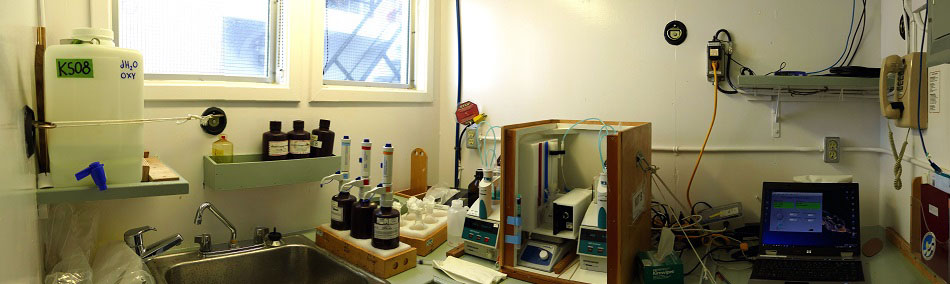 Laboratoire d’analyse de l’oxygène dissous
