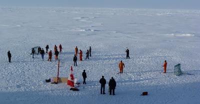 La soirée du hockey au pôle Nord