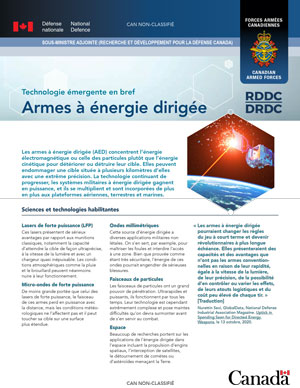 Armes à énergie dirigée