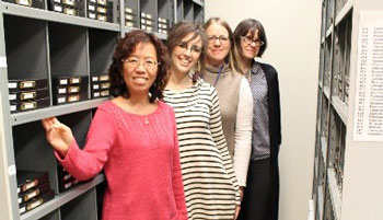 Ruojing Wang, Taran Meyer, Angela Salzl et Jennifer Neudorf