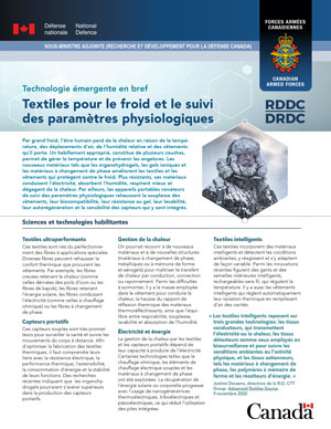 Textiles pour le froid