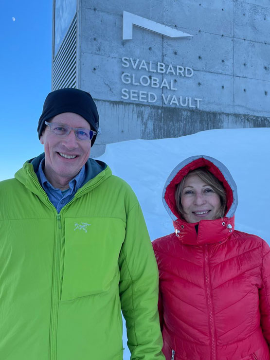 The Svalbard Global Seed Vault is a secure seed bank located in Norway’s Svalbard archipelago in the Arctic Ocean, about 1,300 kilometers from the North Pole. Its primary purpose is to store seeds from various plant species from around the world as a safeguard against global disasters that could threaten food security. It has the capacity to store up to 4.5 million seed samples, representing a vast diversity of crops with seeds from more than 200 countries and regions.
