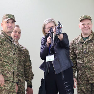 Half a year in Ukraine: Defence scientist worked directly with Ukrainian military members and volunteers innovating on the front line