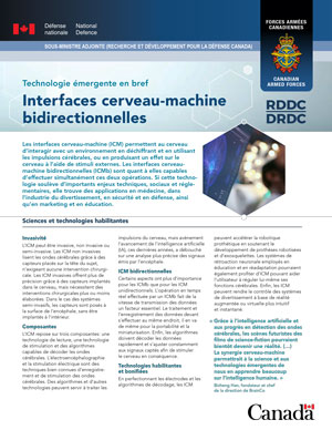 Interfaces cerveau-machine bidirectionnelles