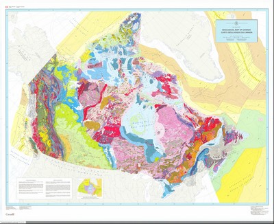 New Geological Map of Canada