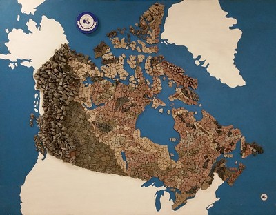 Carte en roches du Canada 1