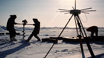 Science arctique dans les années 1980 – travailler sur une île de glace
