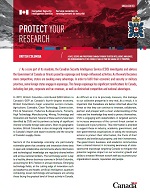 Protect your research - British Columbia