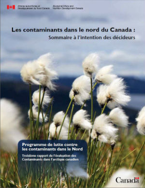 Les contaminants dans le nord du Canada : sommaire à l'intention des décideurs (2014) - page titre