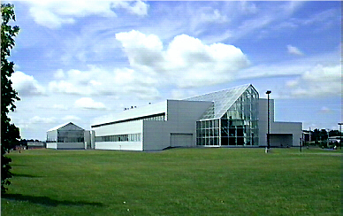 Vue du côté sud-est du laboratoire de Charlottetown 