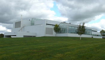 South-west side of the Charlottetown Laboratory with greenhouses