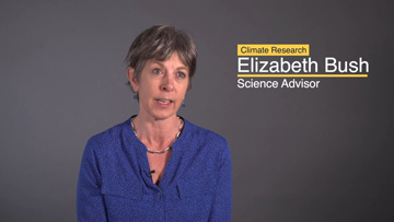 Elizabeth Bush - Recherche sur le climat, Conseillère scientifique