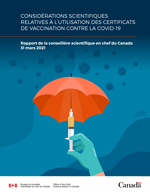 Considérations scientifiques relatives à l’utilisation des certificats de vaccination contre la COVID-19
