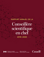 Rapport annuel de la conseillère scientifique en chef 2019-2020