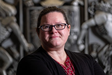 M<sup>me</sup> Kelly Weedmark (Ph. D.), directrice du laboratoire de génomique du Bureau des dangers microbiens de Santé Canada
