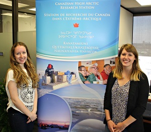 Marie-Eve Hodak (left) and Simone Charron (right) are part of the next generation of leaders in engineering. 