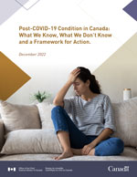 Post-COVID-19 Condition in Canada: What We Know, What We Don’t Know and a Framework for Action. (December 2022)