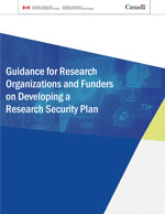 Guidance for Research Organizations and Funders on Developing a Research Security Plan